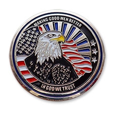 custom enamel coins