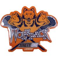Custom lacrosse pin example