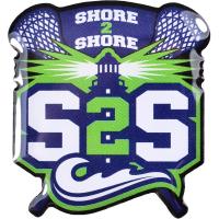 Custom lacrosse pin example