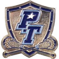 Custom lacrosse pin example
