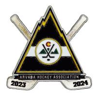 Custom hockey pin example