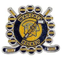 Custom hockey pin example