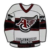 Custom hockey pin example