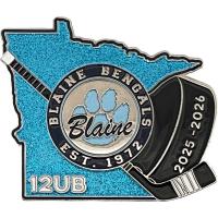 Custom hockey pin example
