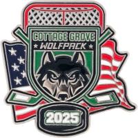 Custom hockey pin example