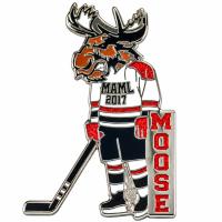 Custom hockey pin example
