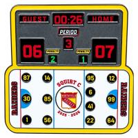 Custom hockey pin example